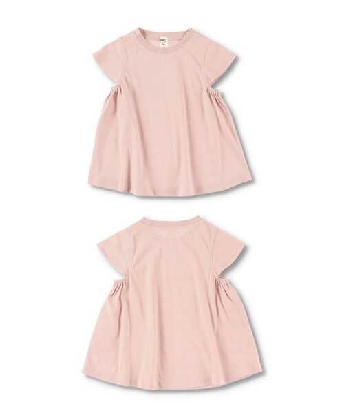 DRC branshes（ディーアールシーブランシェス）の「【WEB限定/DRC/やわらか天竺】Aライン半袖Tシャツ（Tシャツ/カットソー・キッズ・その他4/その他3/その他2/その他1/ラベンダー/ライトグリーン/ピンク/マスタード・130/90/150/140/100/110/120）」の20枚目の写真
