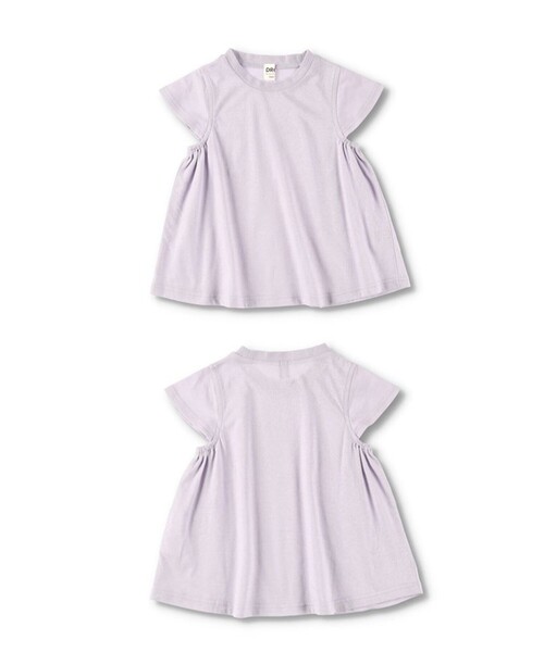DRC branshes（ディーアールシーブランシェス）の「【WEB限定/DRC/やわらか天竺】Aライン半袖Tシャツ（Tシャツ/カットソー・キッズ・その他4/その他3/その他2/その他1/ラベンダー/ライトグリーン/ピンク/マスタード・130/90/150/140/100/110/120）」の22枚目の写真