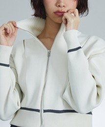 UNITED TOKYO | カッティングニットブルゾン(ニット/セーター)