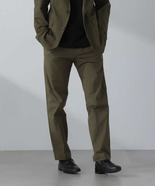 NANO universe（ナノユニバース）の「3D LABO ハイストレッチイージースラックス(セットアップ可)（スラックス・メンズ・ブラック/ネイビー/カーキ・L/M/S）」の19枚目の写真