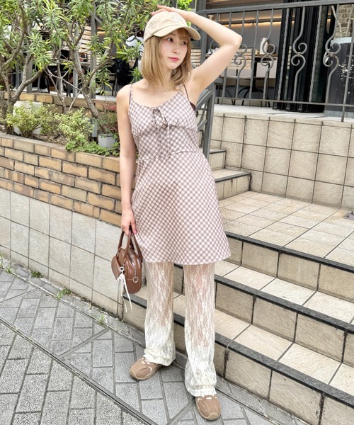 Loueme（ルエム）の「フラワーレースパンツ（その他パンツ・レディース・アイボリー/ブラック/ホワイト・FREE）」の8枚目の写真