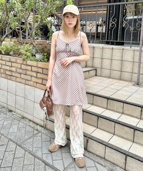 Loueme（ルエム）の「フラワーレースパンツ（その他パンツ・レディース・アイボリー/ブラック/ホワイト・FREE）」の7枚目の写真