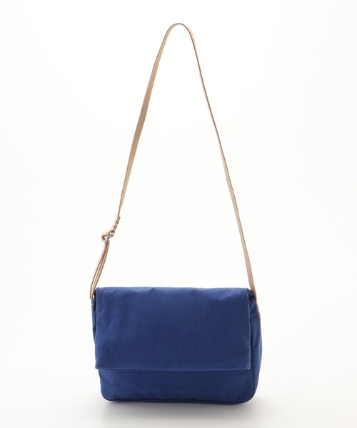 &Bridge(アンドブリッジ)の「Earth Made (アースメイド) 布地ショルダーバッグ(BU)(ショルダーバッグ・レディース・ブルー・99)」の2枚目の写真