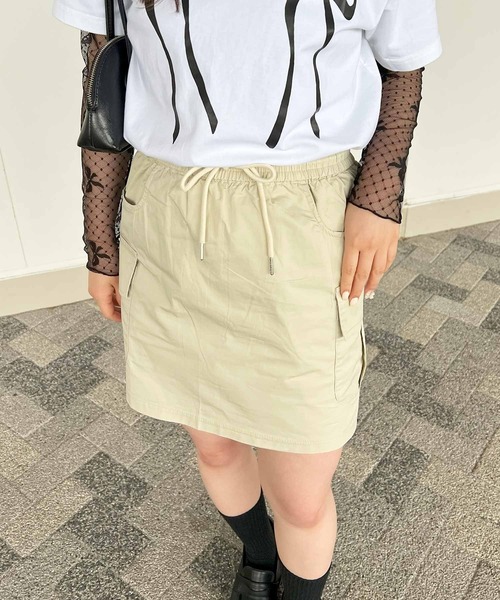 frunco(フランコ)の「カーゴミニスカート(スカート・レディース・ブラック/カーキ/グレー/ホワイト・MEDIUM)」の22枚目の写真