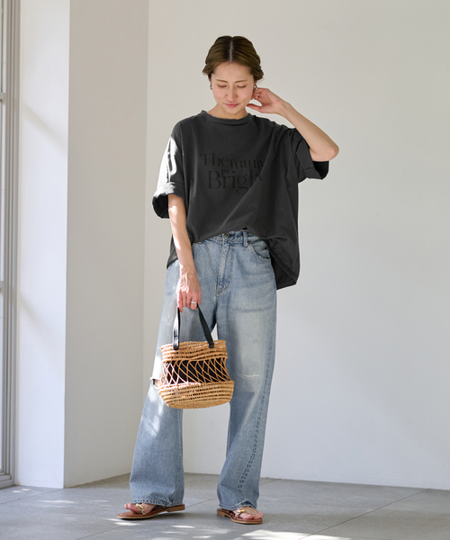 FRAMeWORK(フレームワーク)の「≪追加≫FRAMeWORK MADE BY J ワイドジーンズ(デニムパンツ・レディース・ブルー・LARGE/MEDIUM/SMALL)」の13枚目の写真