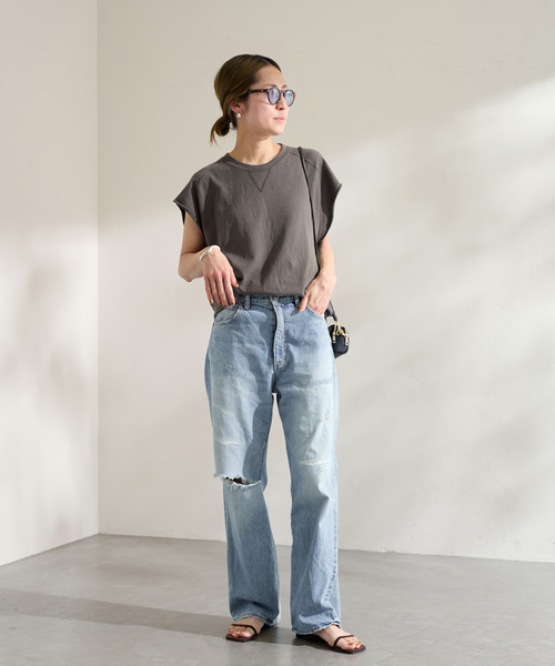 セール】≪追加≫FRAMeWORK MADE BY J ワイドジーンズ（デニムパンツ