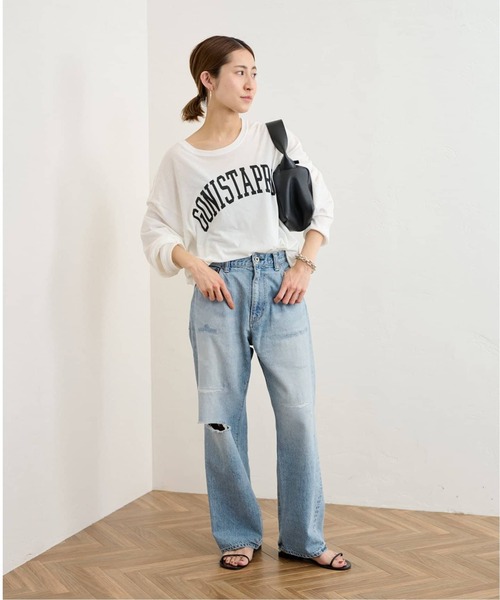 FREMeWORK フレームワーク 24SS ワイドデニム FRAMeWORK（フレームワーク）の「WIDE DENIM（デニムパンツ