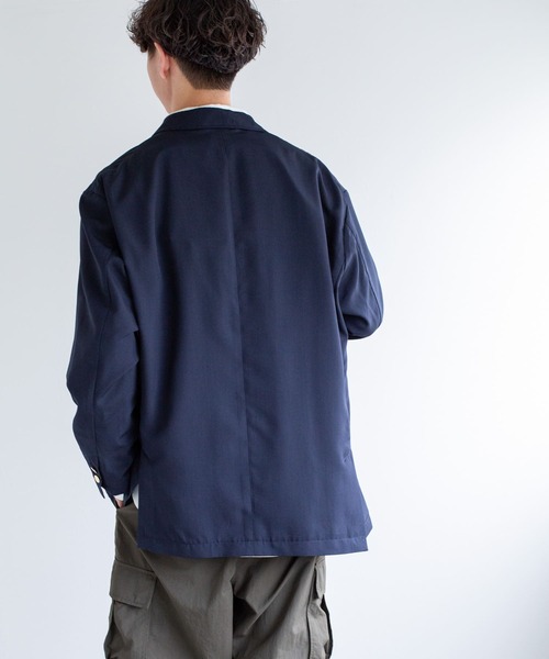 FORK&SPOON（フォークアンドスプーン）の「FORK&SPOON　ハイツイストダブルジャケット（その他アウター・メンズ・ブラック/ネイビー・4/5）」の16枚目の写真
