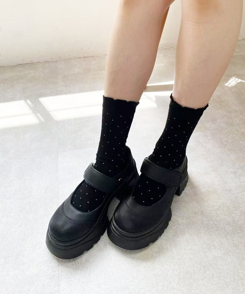厚底メリージェーンシューズ（パンプス）｜mebole（メボレ）の