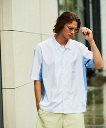 ACANTHUS:THOMAS MASON Cotton Loose Fit S/S Shirts