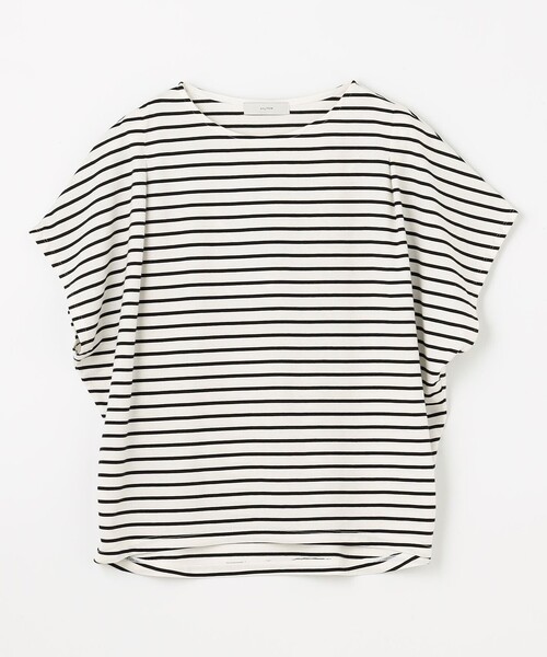 ANY(エニィ)の「【洗濯機可/UVケア/接触冷感】フレンチスリーブロゴ・カラーTシャツ(Tシャツ/カットソー・レディース・ベージュ系5/ブラック系/オールドローズ系/アイボリー系1/グレー系1/アイボリー系5/ブラウン系/ブルー系・F)」の16枚目の写真
