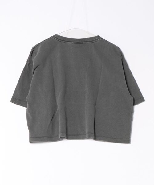 Dickies（ディッキーズ）の「【Dickies】天竺クロップドＴシャツ（Tシャツ/カットソー・レディース・ブラック/ホワイト・M）」の3枚目の写真