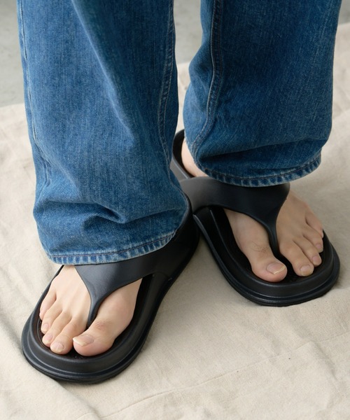 CIAOPANIC TYPY(チャオパニックティピー)の「■【UNISEX】【CARIGA】フリップサンダル(サンダル・レディース・ブラック/ホワイト/ベージュ・23/24/25/26/27/28)」の7枚目の写真