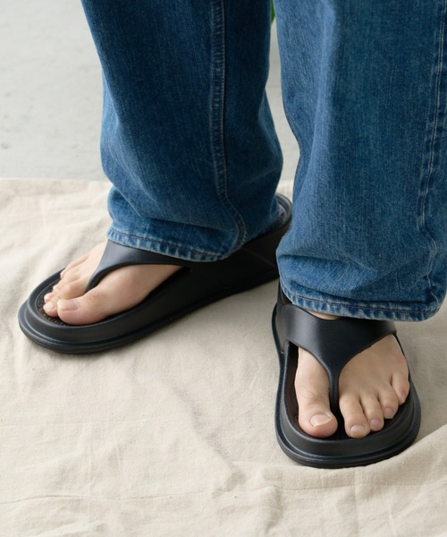 CIAOPANIC TYPY(チャオパニックティピー)の「■【UNISEX】【CARIGA】フリップサンダル(サンダル・レディース・ブラック/ホワイト/ベージュ・23/24/25/26/27/28)」の9枚目の写真