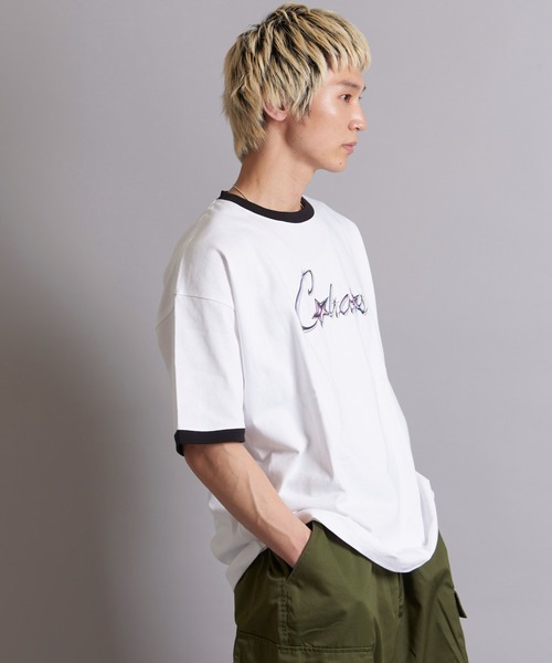 JACKROSE（ジャックローズ）の「JE-LOGO RINGER TEE（Tシャツ/カットソー・メンズ・ブラック/ホワイト・M/L）」の9枚目の写真
