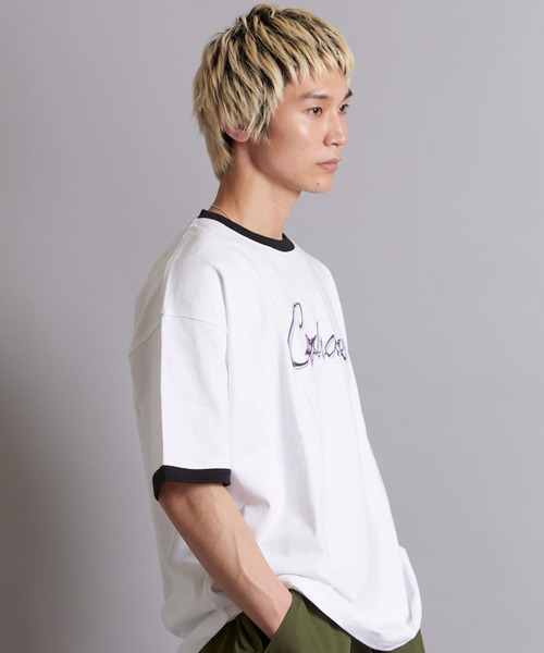 JACKROSE（ジャックローズ）の「JE-LOGO RINGER TEE（Tシャツ/カットソー・メンズ・ブラック/ホワイト・M/L）」の10枚目の写真