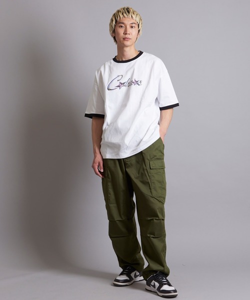 JACKROSE（ジャックローズ）の「JE-LOGO RINGER TEE（Tシャツ/カットソー・メンズ・ブラック/ホワイト・M/L）」の11枚目の写真
