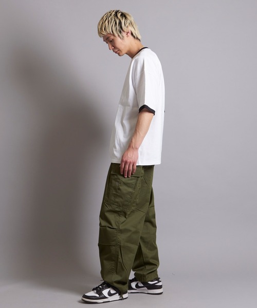 JACKROSE（ジャックローズ）の「JE-LOGO RINGER TEE（Tシャツ/カットソー・メンズ・ブラック/ホワイト・M/L）」の14枚目の写真