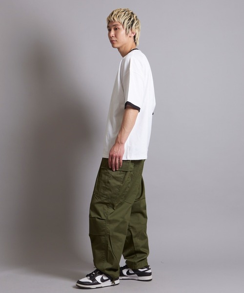 JACKROSE（ジャックローズ）の「JE-LOGO RINGER TEE（Tシャツ/カットソー・メンズ・ブラック/ホワイト・M/L）」の15枚目の写真