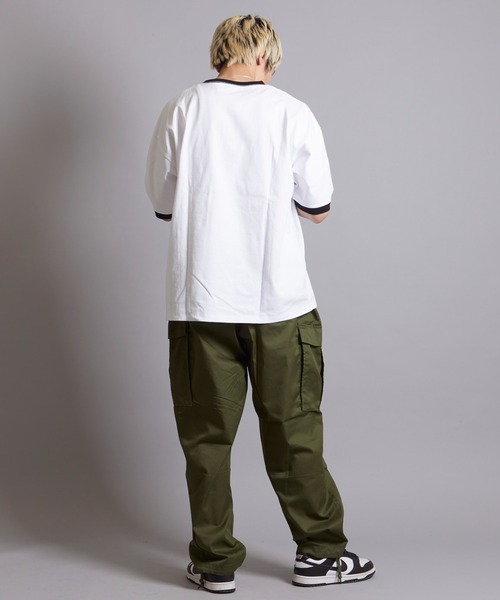 JACKROSE（ジャックローズ）の「JE-LOGO RINGER TEE（Tシャツ/カットソー・メンズ・ブラック/ホワイト・M/L）」の17枚目の写真