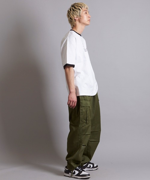 JACKROSE（ジャックローズ）の「JE-LOGO RINGER TEE（Tシャツ/カットソー・メンズ・ブラック/ホワイト・M/L）」の19枚目の写真