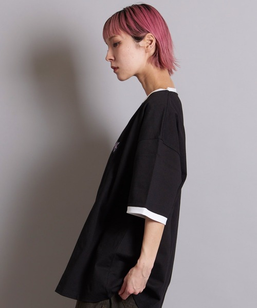 JACKROSE（ジャックローズ）の「JE-LOGO RINGER TEE（Tシャツ/カットソー・メンズ・ブラック/ホワイト・M/L）」の22枚目の写真