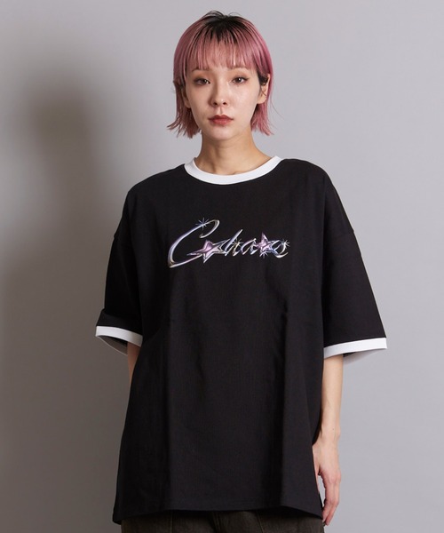JACKROSE（ジャックローズ）の「JE-LOGO RINGER TEE（Tシャツ/カットソー・メンズ・ブラック/ホワイト・M/L）」の20枚目の写真