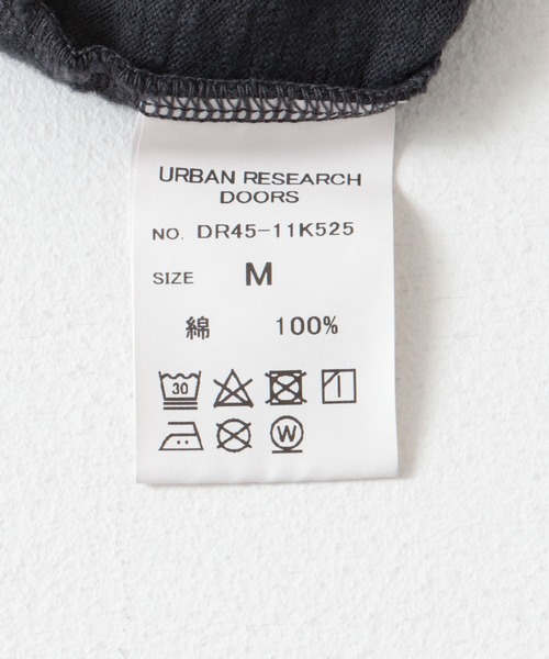 URBAN RESEARCH DOORS(アーバンリサーチドアーズ)の「melelana 半袖T-shirts(Tシャツ/カットソー・メンズ・ホワイト/チャコールグレー/オフホワイト・LARGE/MEDIUM)」の21枚目の写真