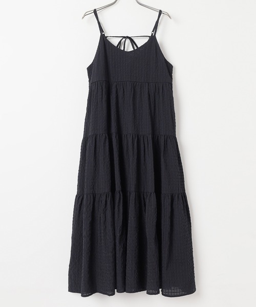 Honeys（ハニーズ）の「キャミワンピース（ワンピース・レディース・グリーン系その他/ベージュ系その他/ブラック系その他・S/M/L/LL）」の16枚目の写真