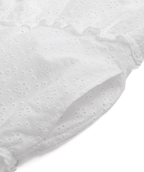 algy（アルジー）の「オフショルティアードワンピ（ワンピース・キッズ・オフホワイト/ブラック・XX-SMALL/X-SMALL/MEDIUM/SMALL）」の8枚目の写真