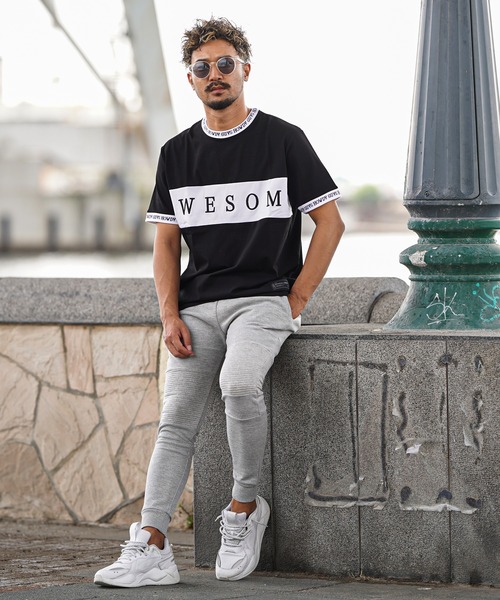 adamsJUGGLER(アダムスジャグラー)の「オーサムティー(Tシャツ/カットソー・メンズ・ホワイト/ブラック・L/M/S/XXL/XL)」の4枚目の写真