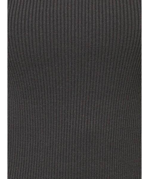 MERCURYDUO（マーキュリーデュオ）の「レースアップスリーブニット（ニット/セーター・レディース・チャコールグレー/ブラック/レッド/アイボリー・FREE）」の6枚目の写真