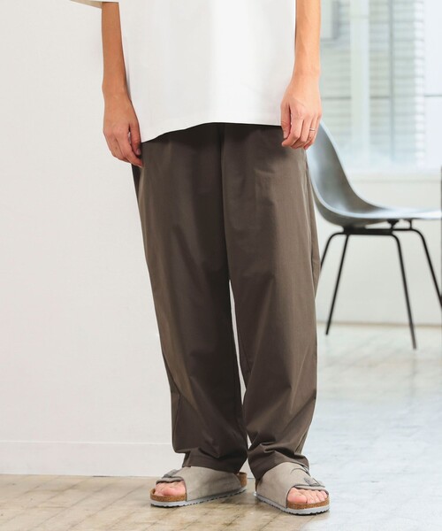 B:MING by BEAMS(ビーミングバイビームス)の「ストレッチ メッシュ 1タック イージー パンツ(その他パンツ・メンズ・ブラック/ブラウン系その他5・SMALL/MEDIUM/LARGE/X-LARGE)」の16枚目の写真