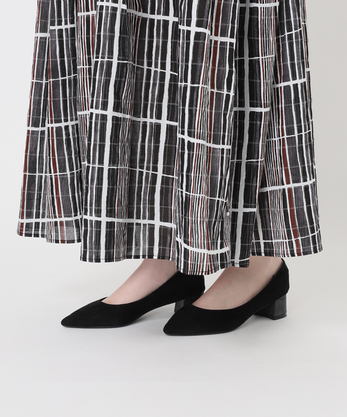 B.C STOCK（ベーセーストック）の「ハンドドロープリントキャミワンピース（ワンピース・レディース・ブルー/ブラック系その他/ピンク/ブラック・FREE）」の10枚目の写真