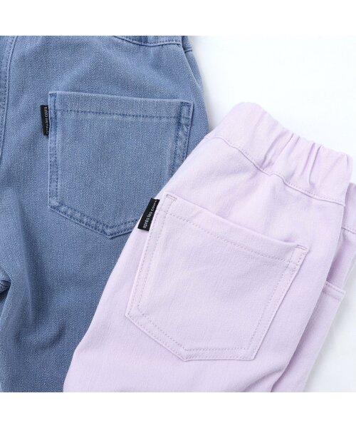 apres les cours（アプレレクール）の「【WEB限定・接触冷感】ひんやりカプリパンツ（その他パンツ・キッズ・ラベンダー/アイボリー/ブルー/サックスブルー・90/100/110/120/80/130/140）」の7枚目の写真