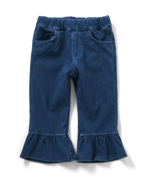 apres les cours（アプレレクール）の「【WEB限定・接触冷感】ひんやりカプリパンツ（その他パンツ・キッズ・ラベンダー/アイボリー/ブルー/サックスブルー・90/100/110/120/80/130/140）」の9枚目の写真