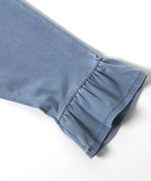 apres les cours（アプレレクール）の「【WEB限定・接触冷感】ひんやりカプリパンツ（その他パンツ・キッズ・ラベンダー/アイボリー/ブルー/サックスブルー・90/100/110/120/80/130/140）」の14枚目の写真