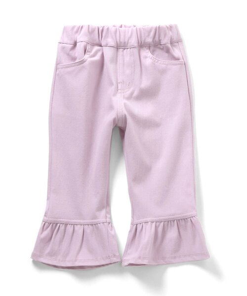 apres les cours（アプレレクール）の「【WEB限定・接触冷感】ひんやりカプリパンツ（その他パンツ・キッズ・ラベンダー/アイボリー/ブルー/サックスブルー・90/100/110/120/80/130/140）」の19枚目の写真