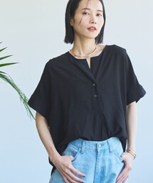 coen（コーエン）の「接触冷感ドルマンスキッパーブラウス（シャツ/ブラウス）」