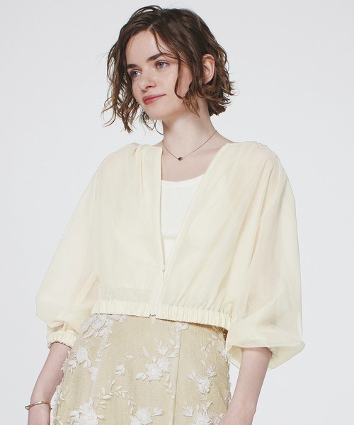 【セール】ｼｱｰﾁｭｰﾙﾌﾞﾙｿﾞﾝ（ブルゾン）｜STRAWBERRY-FIELDS（ストロベリーフィールズ）