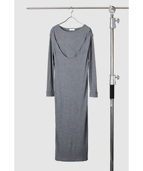 AGAWD（アガウド）の「AGAWD レイヤードリブワンピース（ワンピース・レディース・ブラック/グレー・FREE）」の10枚目の写真