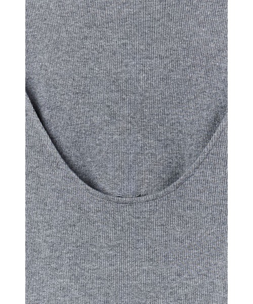 AGAWD（アガウド）の「AGAWD レイヤードリブワンピース（ワンピース・レディース・ブラック/グレー・FREE）」の15枚目の写真