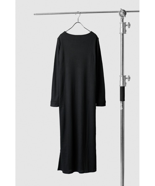 AGAWD（アガウド）の「AGAWD レイヤードリブワンピース（ワンピース・レディース・ブラック/グレー・FREE）」の9枚目の写真