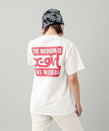 X-girl | 2 BOX MILLS LOGO S/S TEE(Tシャツ/カットソー)