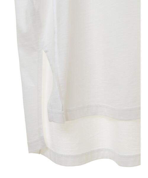 CRAFT STANDARD BOUTIQUE(クラフトスタンダードブティック)の「リメイクロゴノースリーブTee(Tシャツ/カットソー・レディース・ピンクベージュ/ブラック/オフホワイト・FREE)」の11枚目の写真