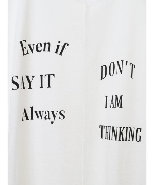 CRAFT STANDARD BOUTIQUE(クラフトスタンダードブティック)の「リメイクロゴノースリーブTee(Tシャツ/カットソー・レディース・ピンクベージュ/ブラック/オフホワイト・FREE)」の10枚目の写真