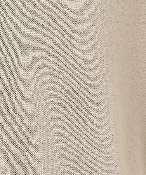 OPAQUE.CLIP(オペークドットクリップ)の「◆ゆるVネックシアーニットカーディガン【洗濯機洗い可/抗ピル】(カーディガン/ボレロ・レディース・ナチュラル/ブラック/ホワイト・38/40/42)」の14枚目の写真