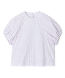 コットンブロード パフスリーブブラウス