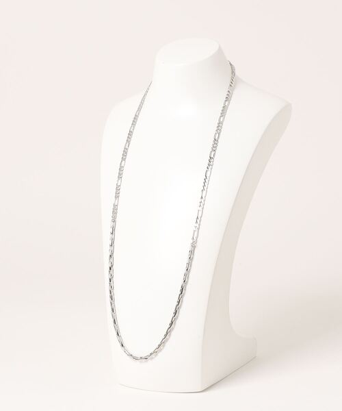 MUTURA（ムツラ）の「チェーンネックレス（ネックレス・メンズ・シルバー系2/シルバー系1・ONE SIZE）」の4枚目の写真