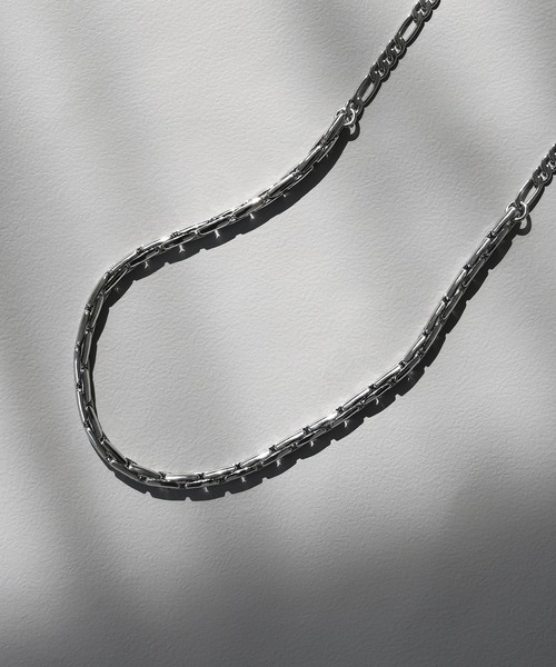 MUTURA（ムツラ）の「チェーンネックレス（ネックレス・メンズ・シルバー系2/シルバー系1・ONE SIZE）」の2枚目の写真